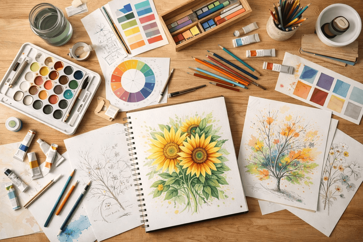 Cores da Vida – Pintura e Desenho