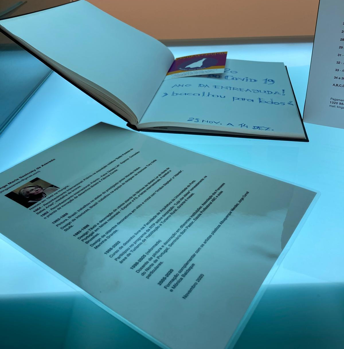 Foto Exposição de Pintura e Obras de Kinga Azeredo